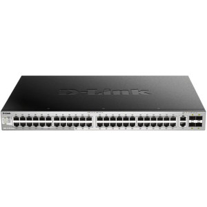D-Link DGS-3130-54TS 5-Port Gigabit Lite L3 Managed Switch, 48x 10/100/1000BASE-T, 2x 10GBASE-T and 4x 10G SFP+